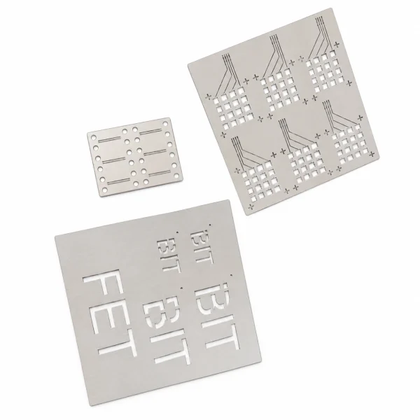 5 UM Precision Shadow Masks for IDEs, Microhole Arrays & Transistor Channels 4 UP1 5 UM Precision Shadow Masks for IDEs, Microhole Arrays & Transistor Channels