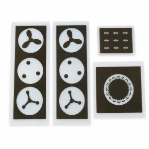 Custom Polyester Film Photomask for Optical Lithography 3 CO1 Custom Polyester Film Photomask for Optical Lithography
