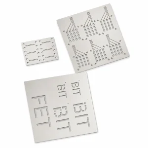 High-Precision Shadow Mask for Sputtering & Hole Arrays 1 HH1 High-Precision Shadow Mask for Sputtering & Hole Arrays, <3 UM Tolerance