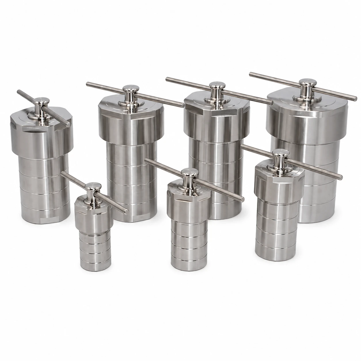 PTFE-lined hydrothermal autoclave reactor for laboratory use