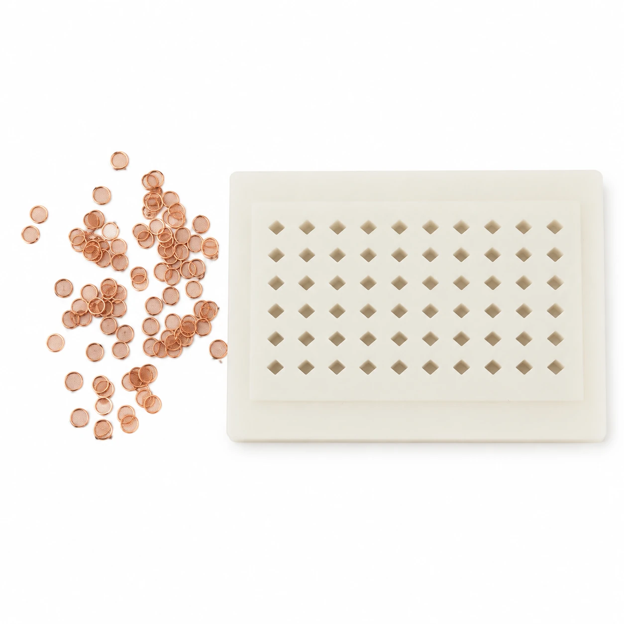 TEM Copper Gold Nickel Grids with Carbon Support Films
