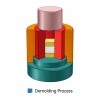 3-50 MM Square Split Press Die for Difficult-to-Release Powder Samples 4 ES1 3-50 MM Square Split Press Die for Difficult-to-Release Powder Samples