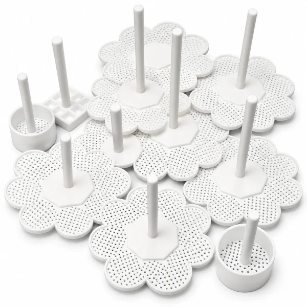 Chemical-Resistant PTFE Cleaning Basket 2 BR1 Chemical-Resistant PTFE Cleaning Basket