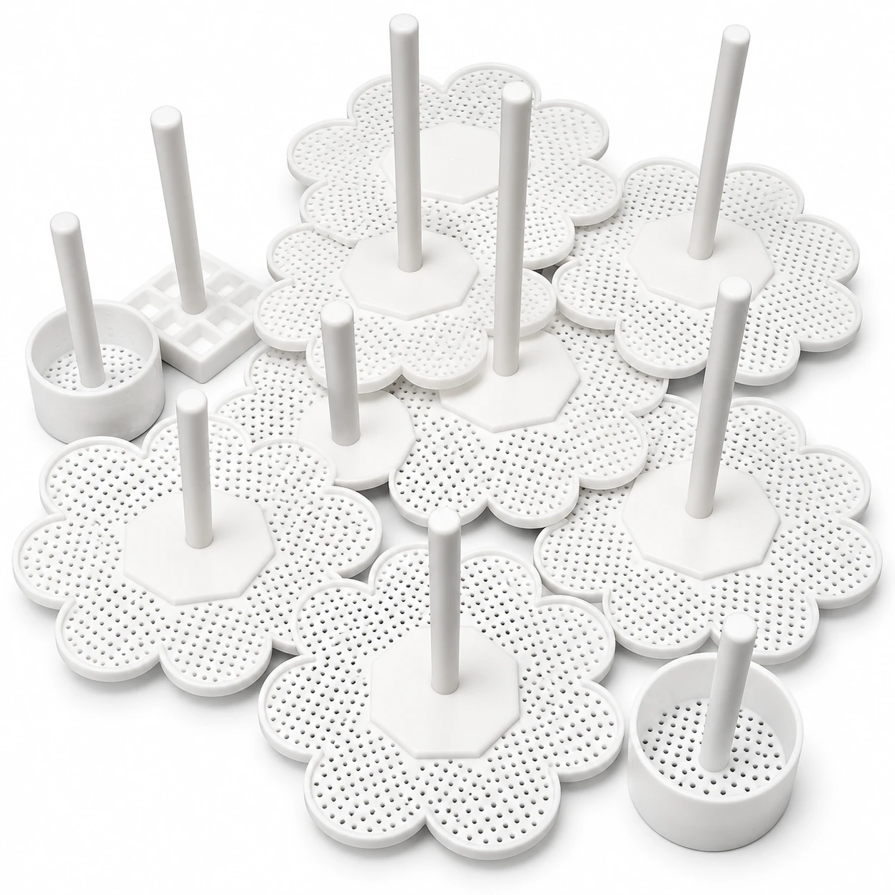 Chemical-Resistant PTFE Cleaning Basket