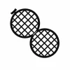 Double-Mesh Copper TEM Grids 1 DM1 200/200 Double-Mesh Copper TEM Grids, Bare / Carbon / Formvar Film
