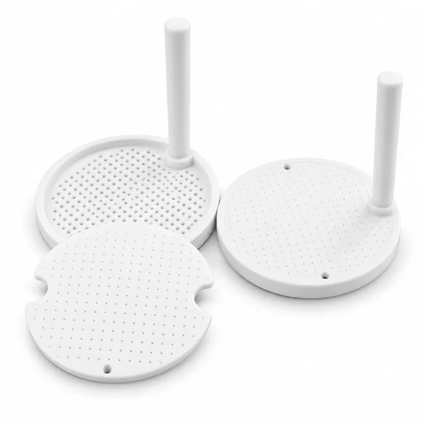 High-Chemical-Resistance PTFE Cleaning Basket 4 RP1 High-Chemical-Resistance PTFE Cleaning Basket