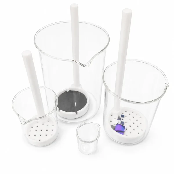 HB1 High-Temperature High-Purity Quartz Beaker