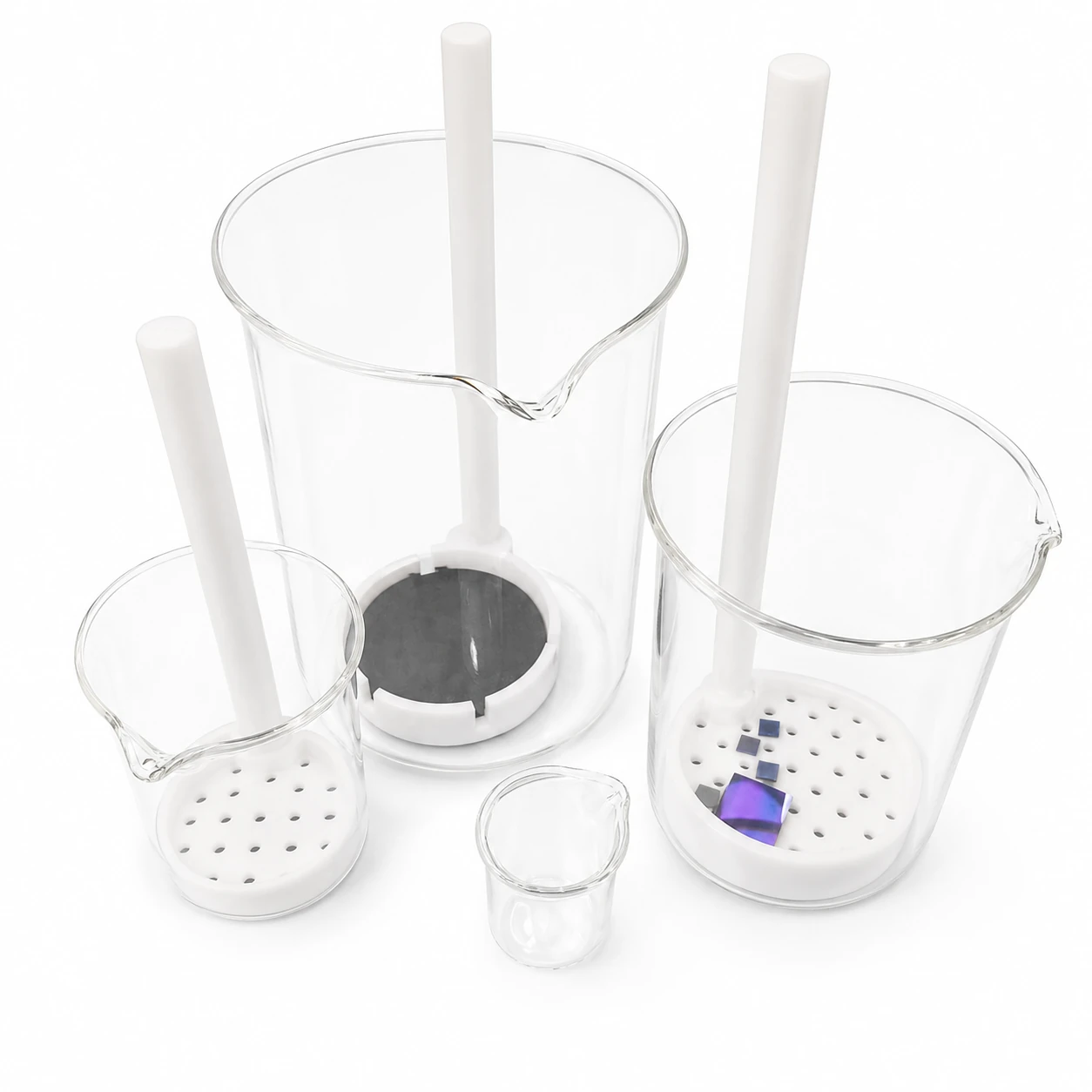 High-Temperature High-Purity Quartz Beaker