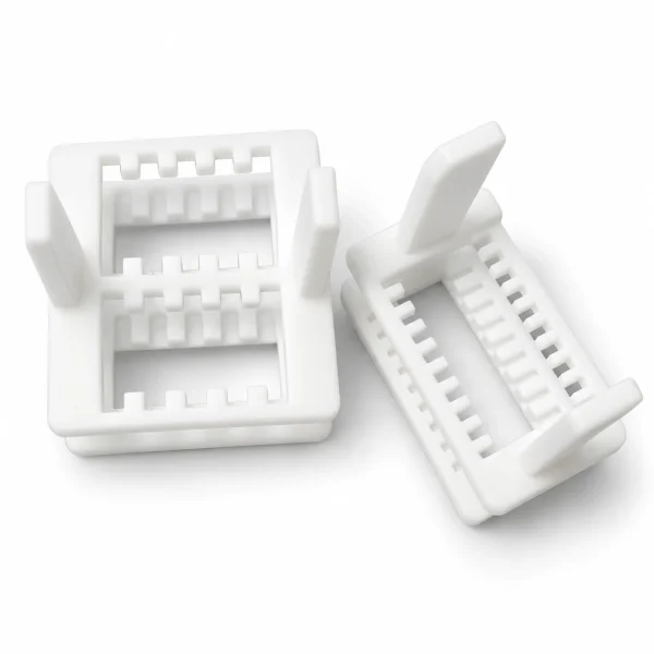 WP1 PTFE Cleaning Basket for ITO/FTO/AZO Glass & Silicon Wafers