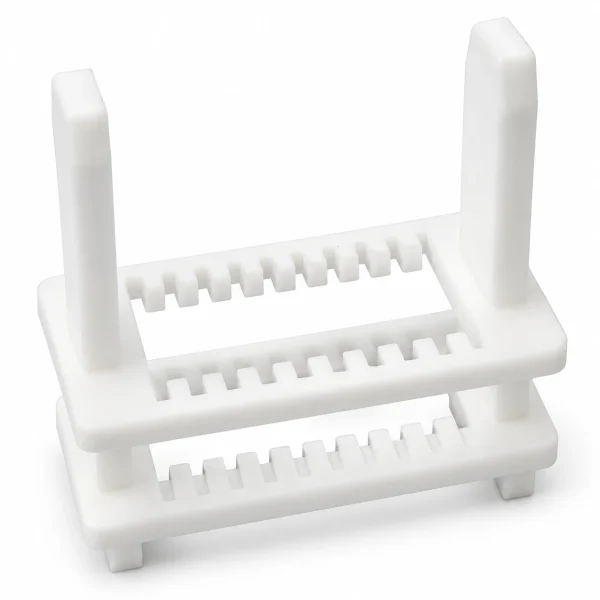 WP1 PTFE Cleaning Basket for ITO/FTO/AZO Glass & Silicon Wafers