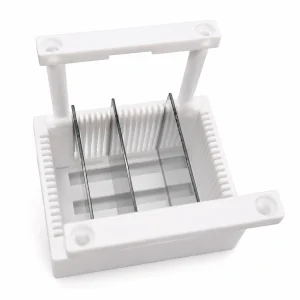 PTFE Cleaning Basket for Conductive Glass 1 GC1 PTFE Cleaning Basket for ITO/FTO Conductive Glass