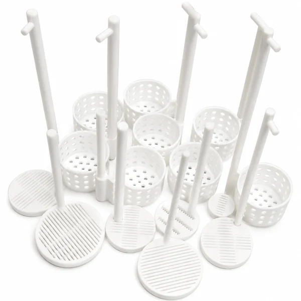 PTFE Photolithography Developing & Etching Basket 3 PD1 PTFE Photolithography Developing & Etching Basket