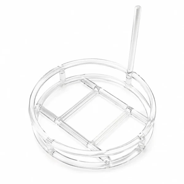 Quartz Wafer Cleaning Basket for Etching & Developing 3 QW1 Quartz Wafer Cleaning Basket for Etching & Developing